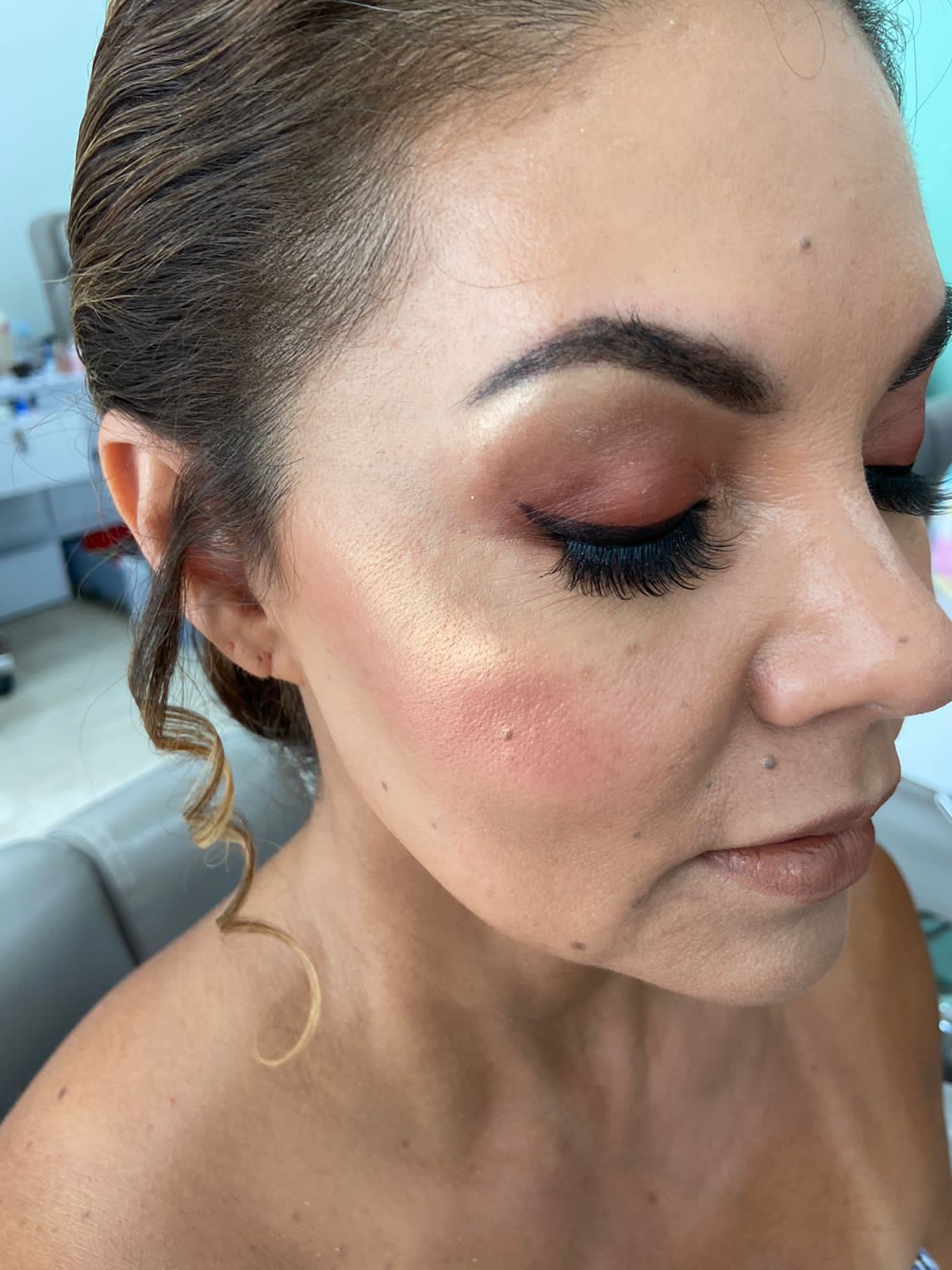 Maquillaje profesional de ojos